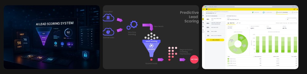 How AI Enhances B2B Lead Scoring: Boost Conversions in 2025