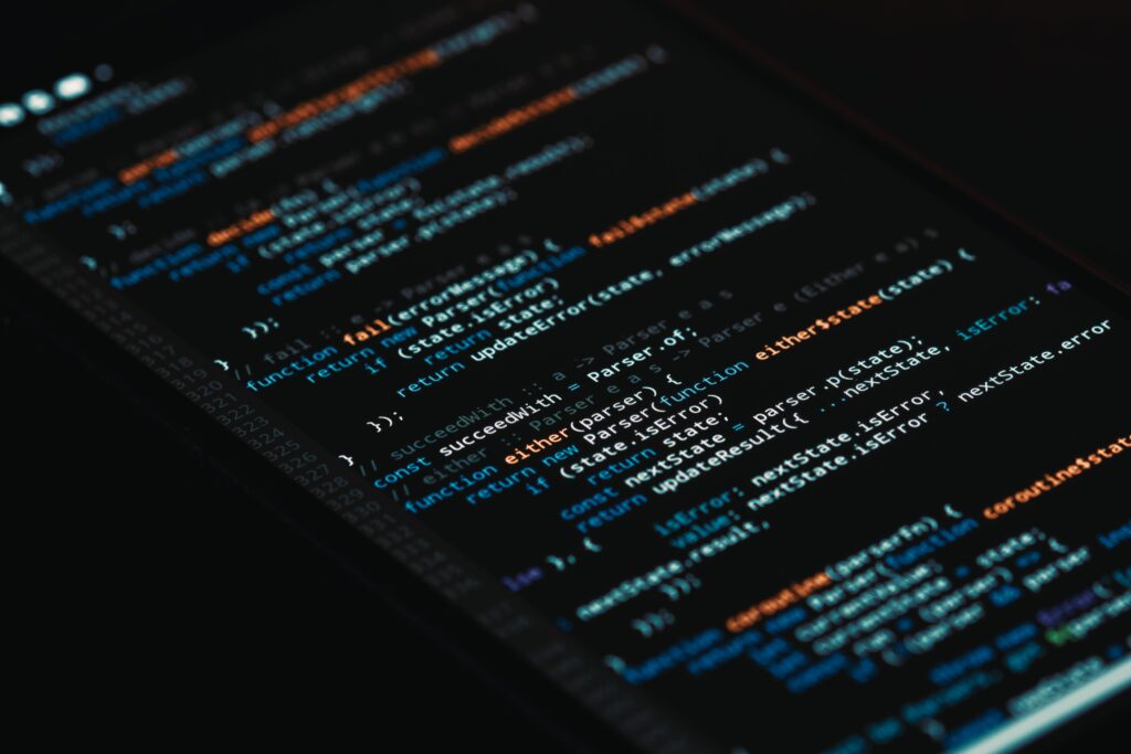 Secure AI-to-WordPress connection represented by controlled code and permission boundaries